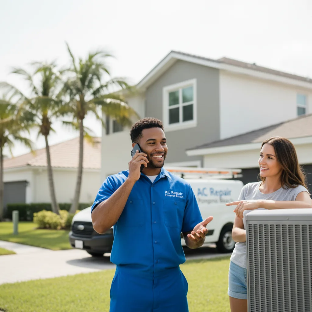 AC Repair Pompano Beach customer support in Tunbridge